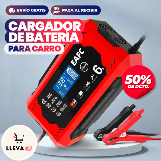 Cargador Inteligente De Baterias Auto