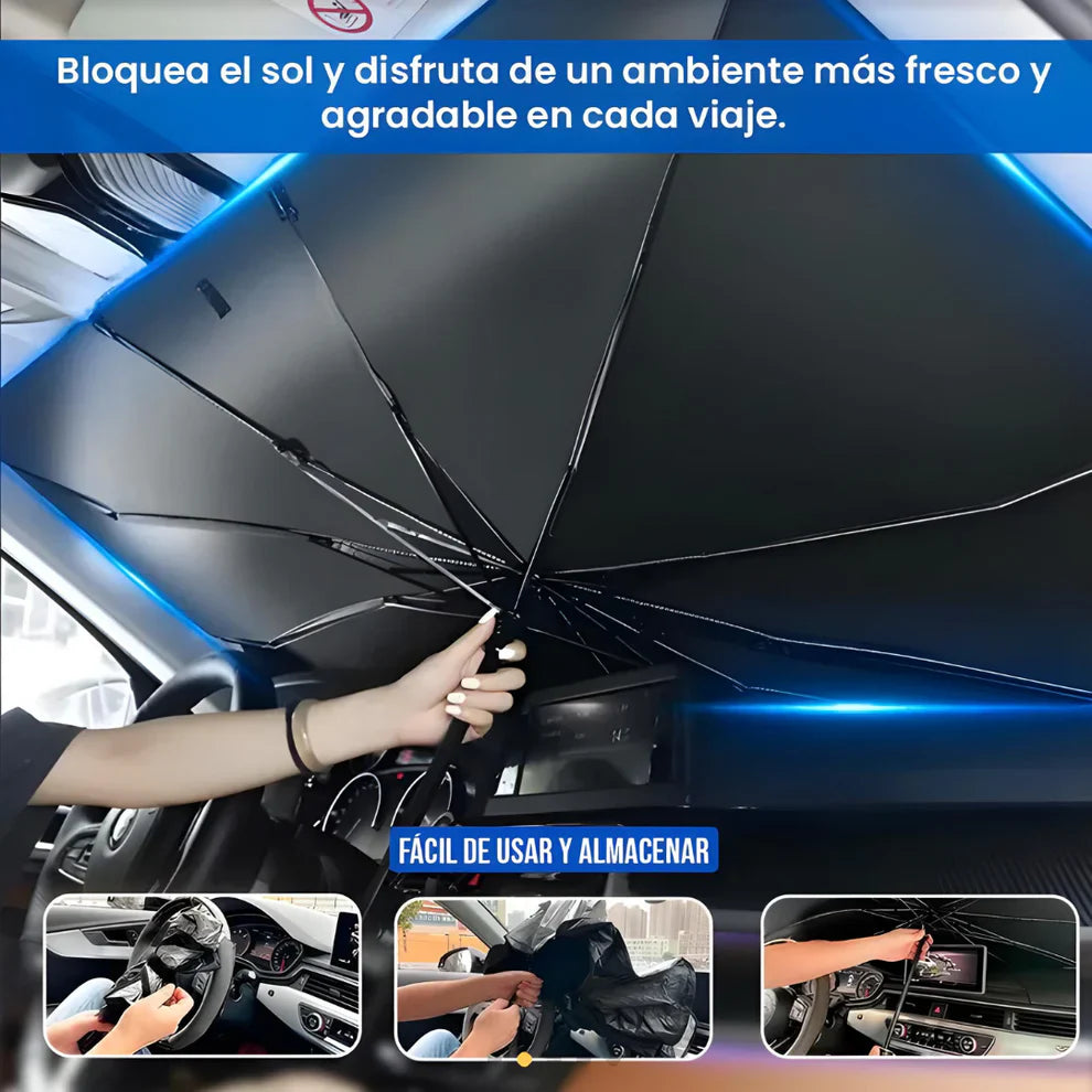 Quitasol Sombrilla Plegable Para Autos