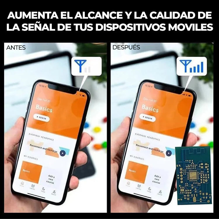 MaxSignal™ x 3 - Antenas Amplificadoras De Señal Para Celulares