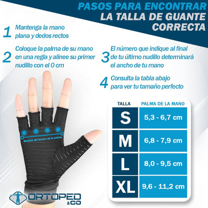 CobreVida™ GUANTES DE COBRE PARA LA ARTRITIS