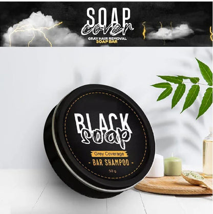 BLACK SOAP™ - SHAMPOO EN BARRA ANTICANAS RESULTADOS EN 2 SEMANAS