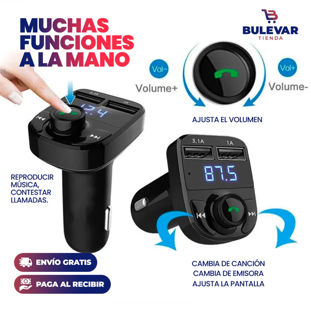 Receptor Bluetooth Auto