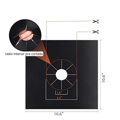 Protector de Estufa (Pack de 4 Unidades) ¡SOLO POR HOY OFERTA POR CANTIDAD 12 x $29.508 + ENVÍO GRATIS!