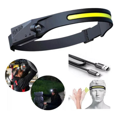 Headlamp™ - Linterna recargable de cabeza