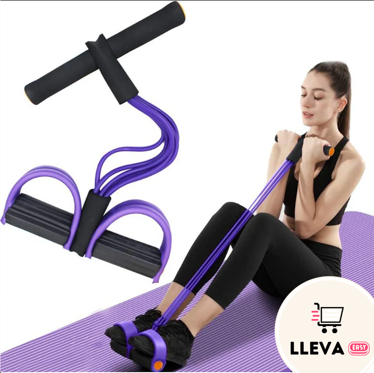 FLEXYGYM™ - ELÁSTICO DE EJERCICIO CON AGARRE