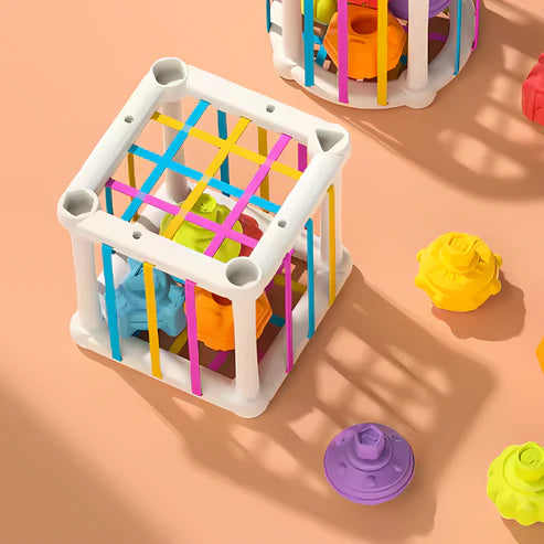 BabyCube™ Cubo Interactivo de Exploración Sensorial Montessori